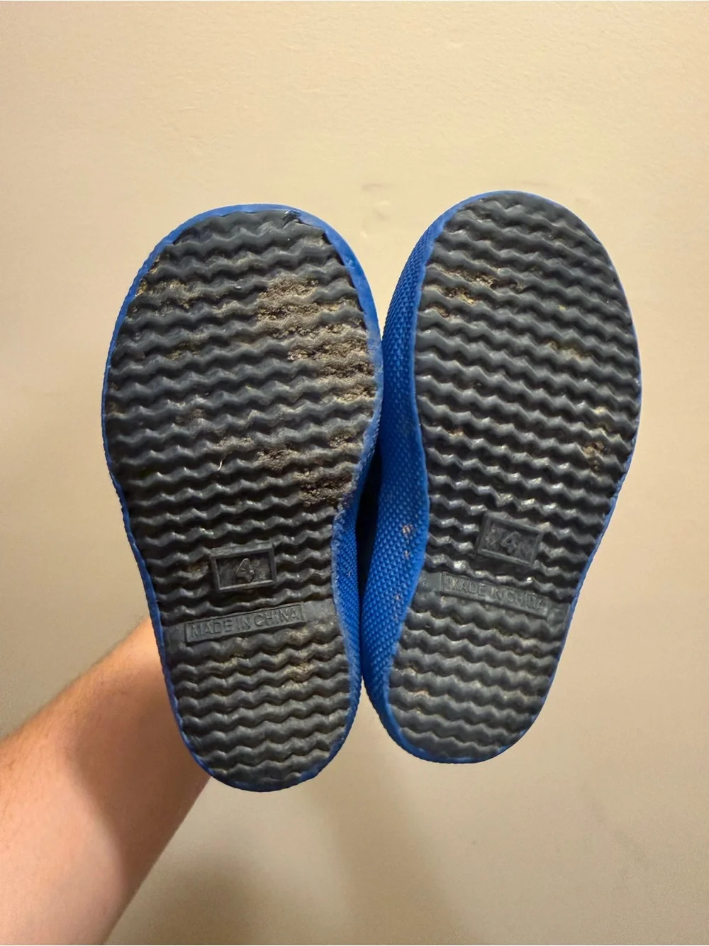 Hunter Kids Navy and Blue Rain Boots Size 5